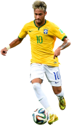 Neymar football render