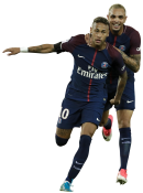 Neymar & Layvin Kurzawa football render