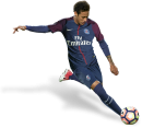 Neymar football render