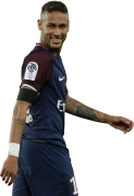 Neymar football render