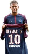 Neymar football render