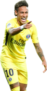 Neymar football render