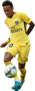 Neymar football render