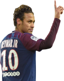 Neymar football render