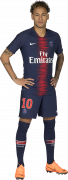 Neymar football render