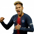 Neymar football render