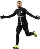 Neymar football render