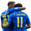 Neymar & Philippe Coutinho football render