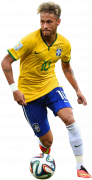 Neymar football render