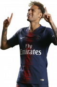 Neymar football render