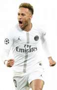 Neymar football render