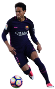 Neymar football render