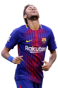 Neymar football render