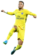 Neymar football render