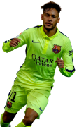 Neymar football render