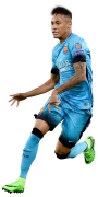 Neymar football render