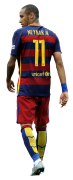 Neymar football render