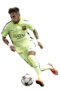 Neymar football render