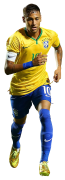 Neymar football render