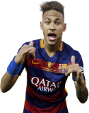 Neymar football render