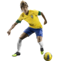 Neymar football render