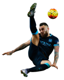 Nicolas Otamendi football render