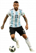 Nicolas Otamendi football render