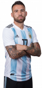 Nicolas Otamendi football render