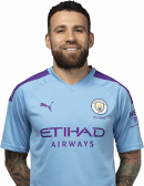 Nicolas Otamendi football render