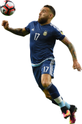 Nicolas Otamendi football render