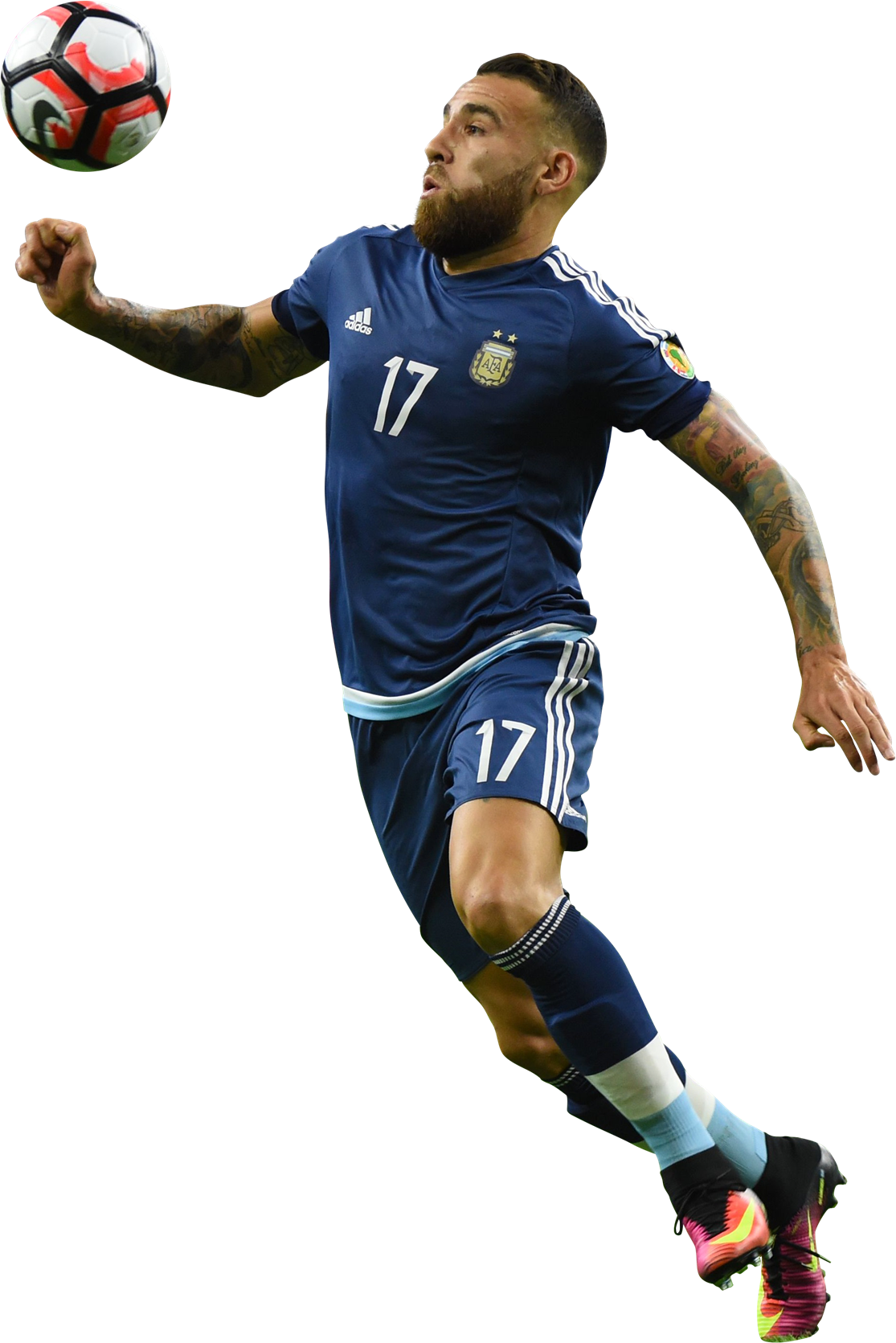 Nicolas Otamendi football render - 27878 - FootyRenders