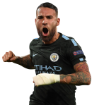 Nicolas Otamendi football render