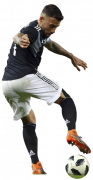 Nicolas Otamendi football render