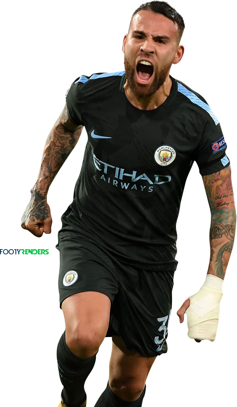 Nicolas Otamendi football render - 41929 - FootyRenders