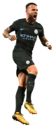 Nicolas Otamendi football render