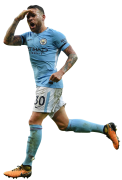 Nicolas Otamendi football render