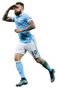 Nicolas Otamendi football render