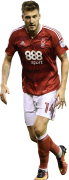 Nicklas Bendtner football render