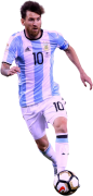 Lionel Messi football render