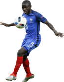 N’Golo Kanté football render