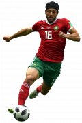 Nordin Amrabat football render