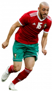 Nordin Amrabat football render