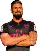 Olivier Giroud football render