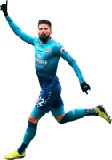 Olivier Giroud football render