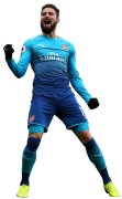 Olivier Giroud football render