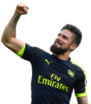 Olivier Giroud football render