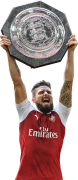 Olivier Giroud football render