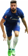 Olivier Giroud football render