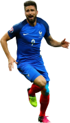 Olivier Giroud football render