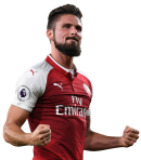 Olivier Giroud football render